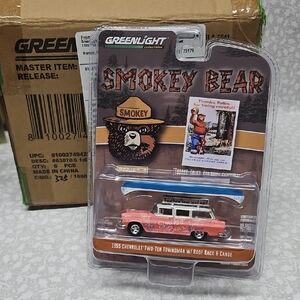 1955 Chevrolet Two-Ten Townsman w/Roof Rack & Canoe Smokey Bear LE